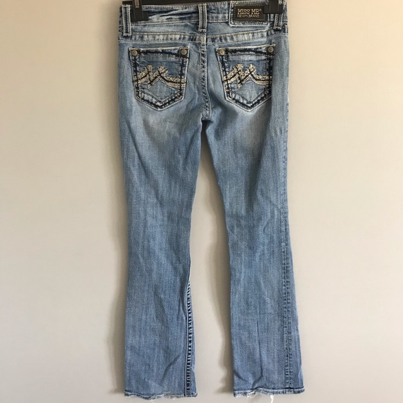 Miss me Women Jeans Size 26 Blue - Picture 2 of 5